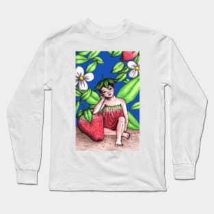 Strawberry Fairy Long Sleeve T-Shirt